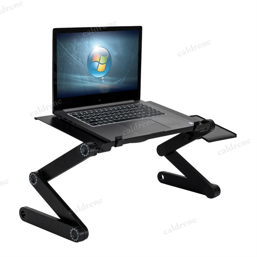 Foldable Laptop Bed Tray with Cooling Fan – view 4