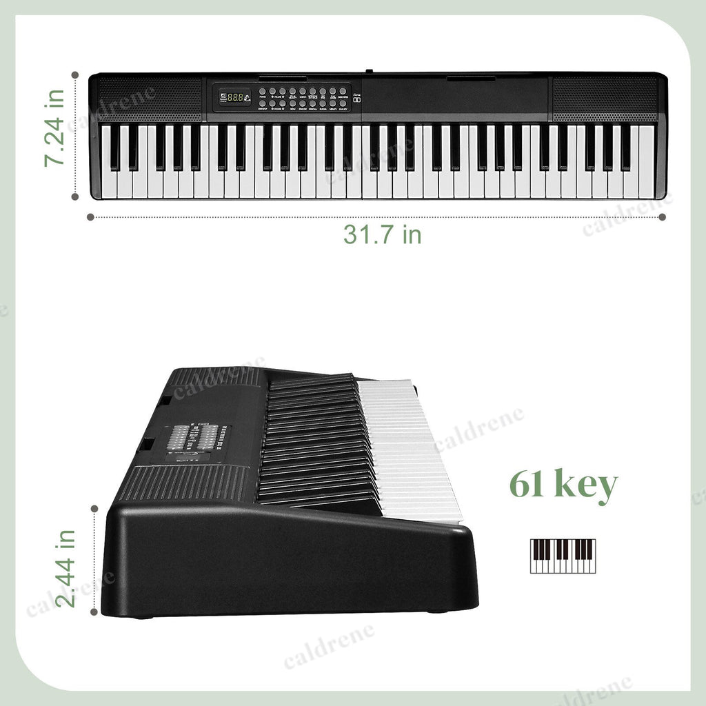 Folding 61-Key Bluetooth Piano Keyboard – view 3