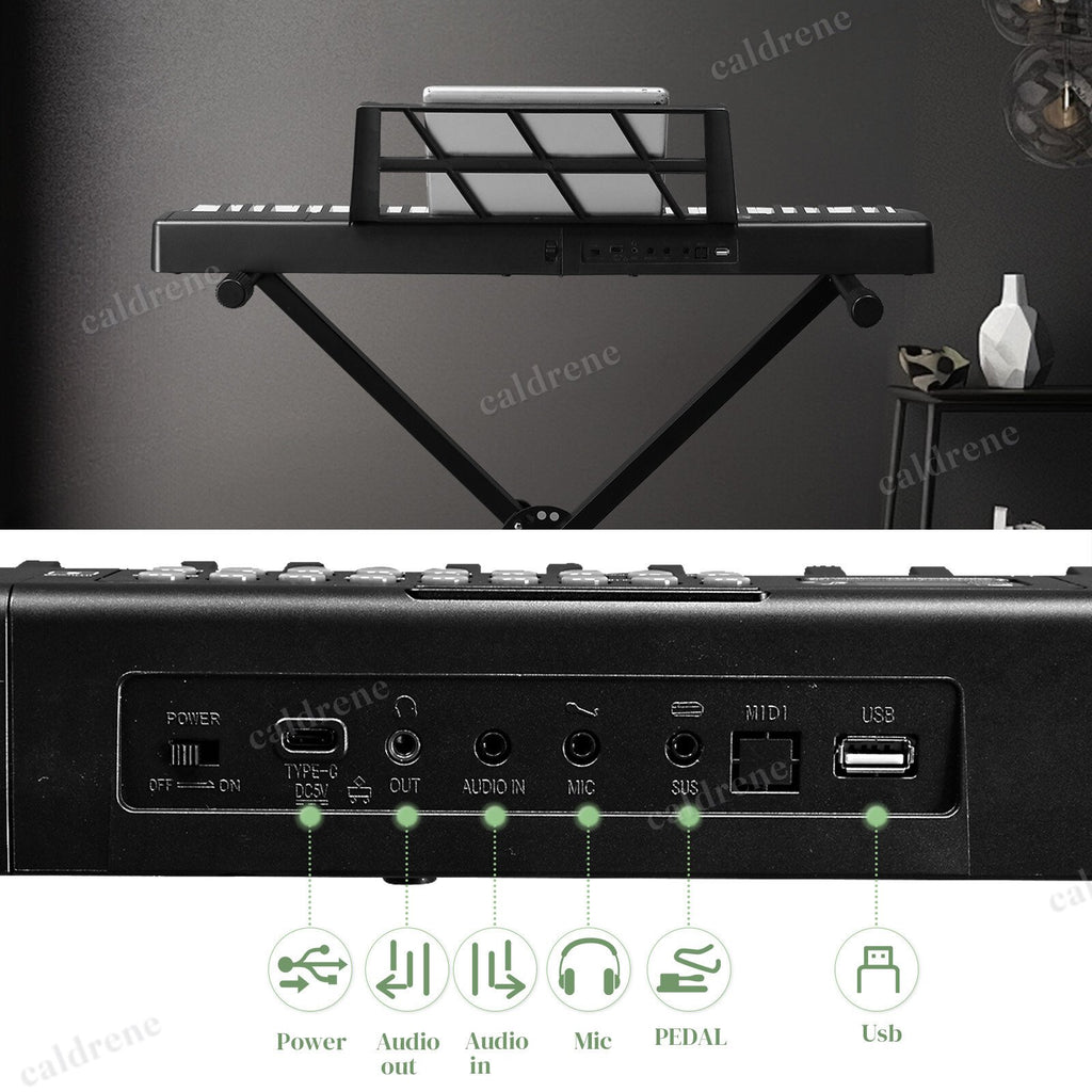 Folding 61-Key Bluetooth Piano Keyboard – view 7
