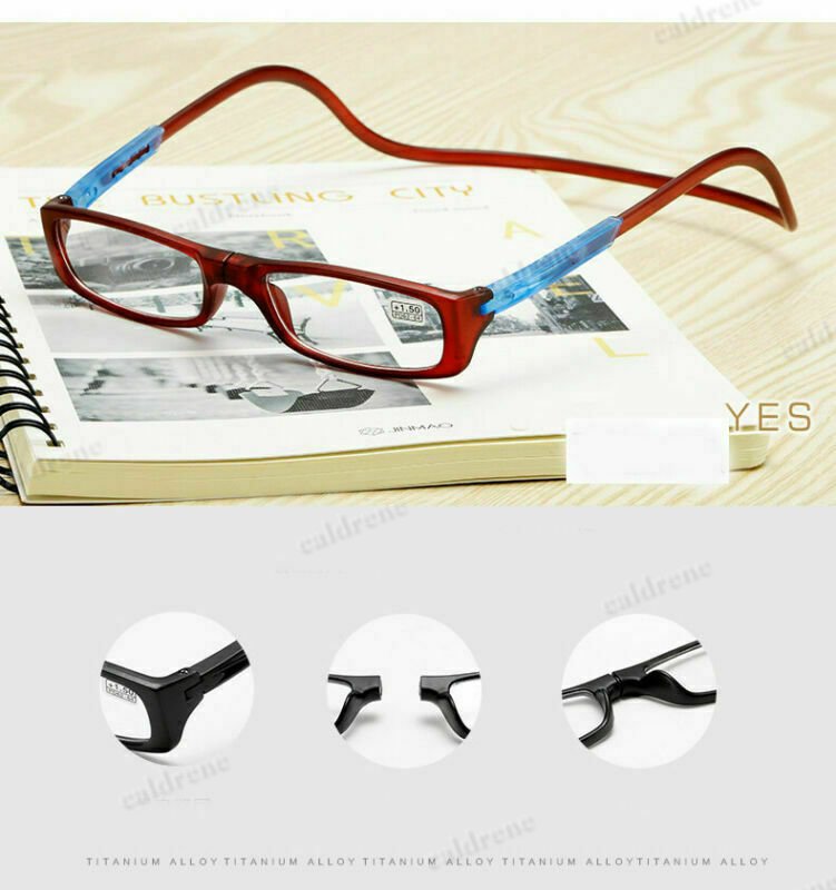 Folding Magnetic Reading Glasses for Easy Access and Storage – view 8