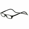 Folding Magnetic Reading Glasses for Easy Access and Storage – Black / +100