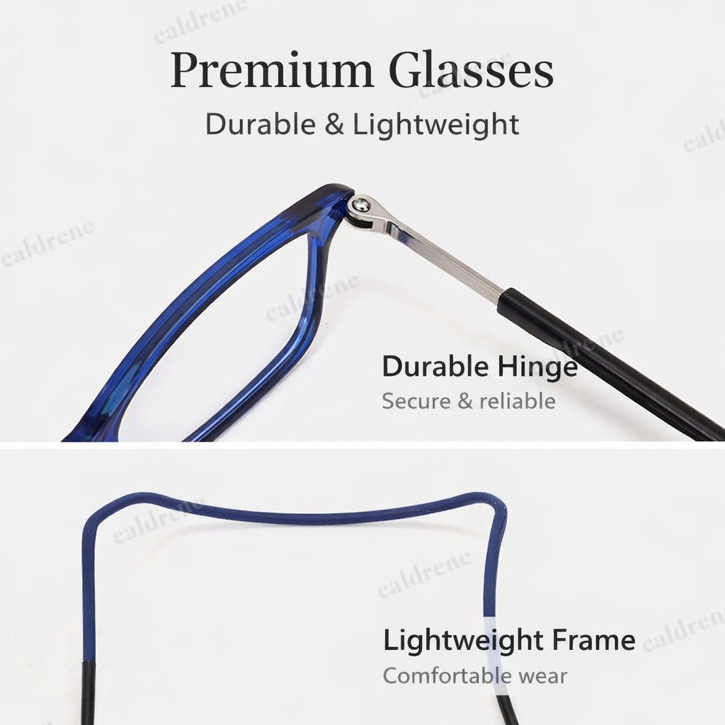 Folding Magnetic Reading Glasses with Neck Hanging Design – view 4