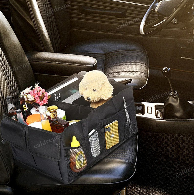 Folding Trunk Cargo Organizer Storage Bin – view 9