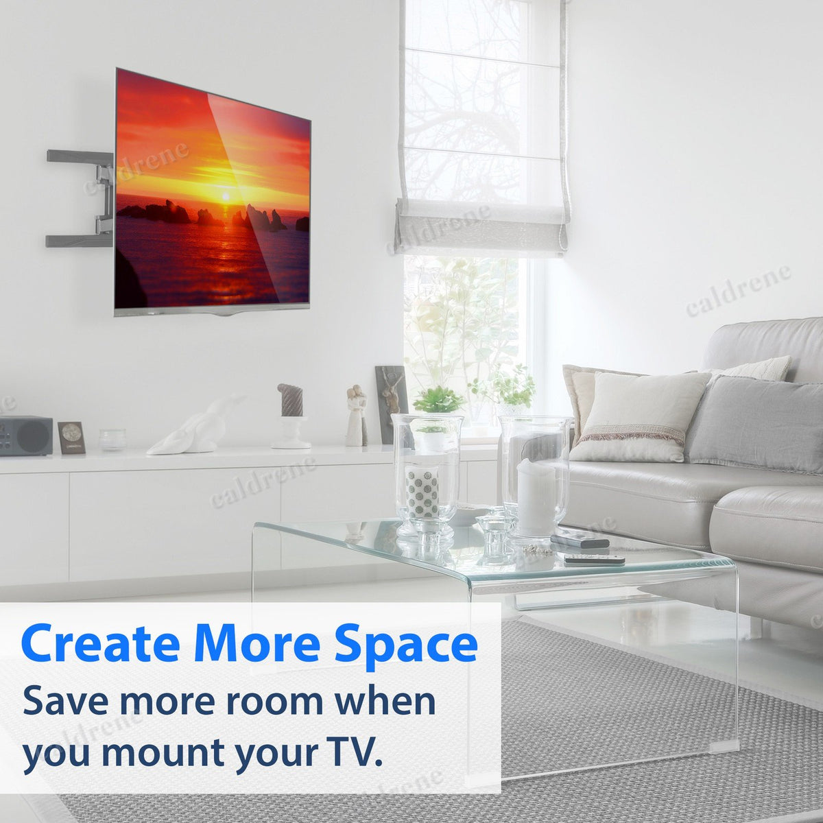 Full Motion Articulating TV Wall Mount, 42-70 Inch – view 7