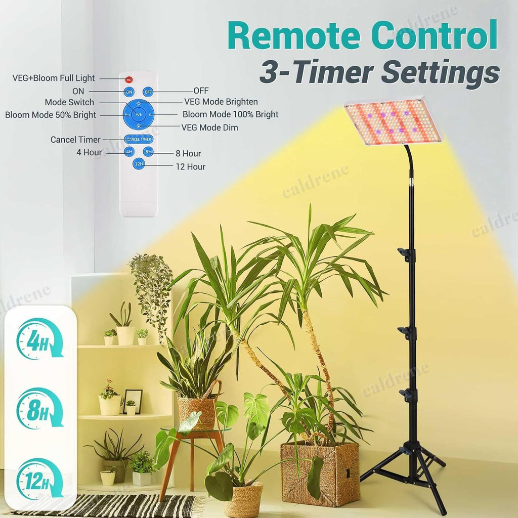 Full Spectrum LED Standing Grow Lights with Stand for Indoor Plants – view 4