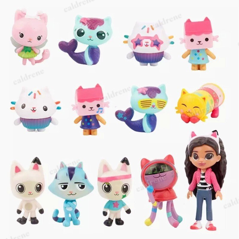 Gabby's Dollhouse 13-Piece Action Figure Set for Creative Play – view 2