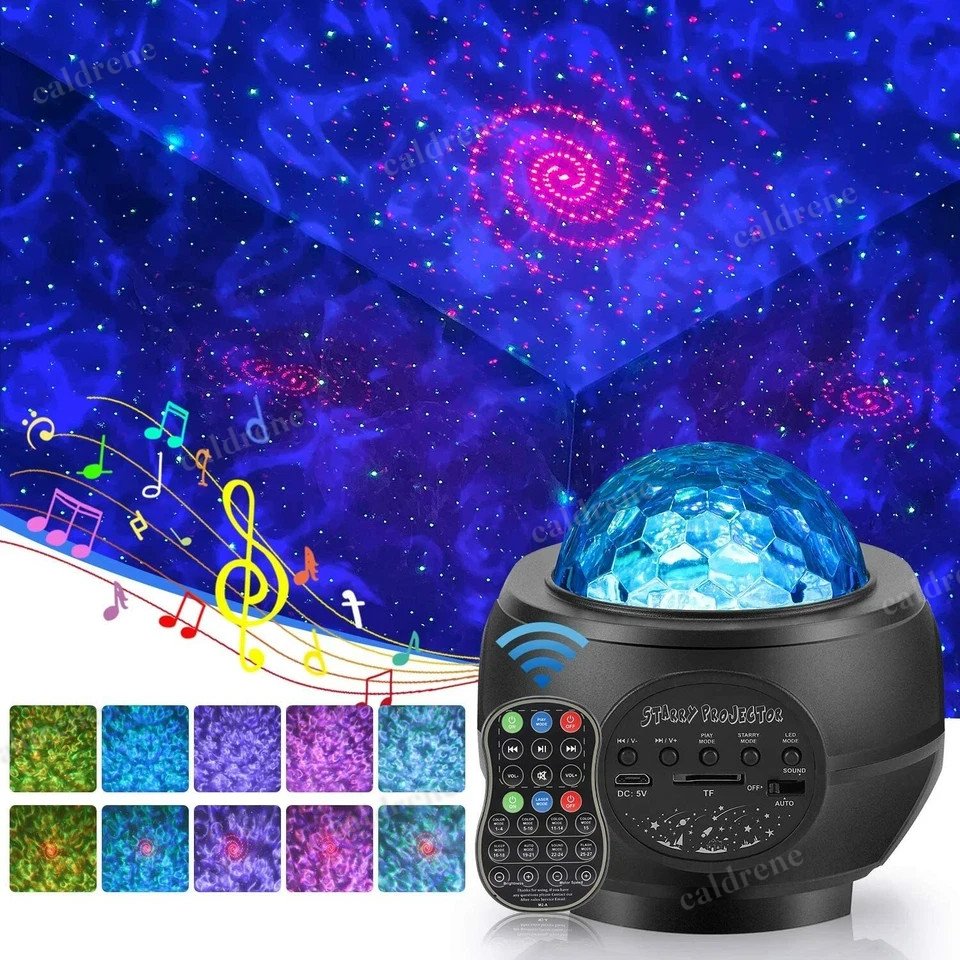 Galaxy Star Projector with Bluetooth Speaker – view 8
