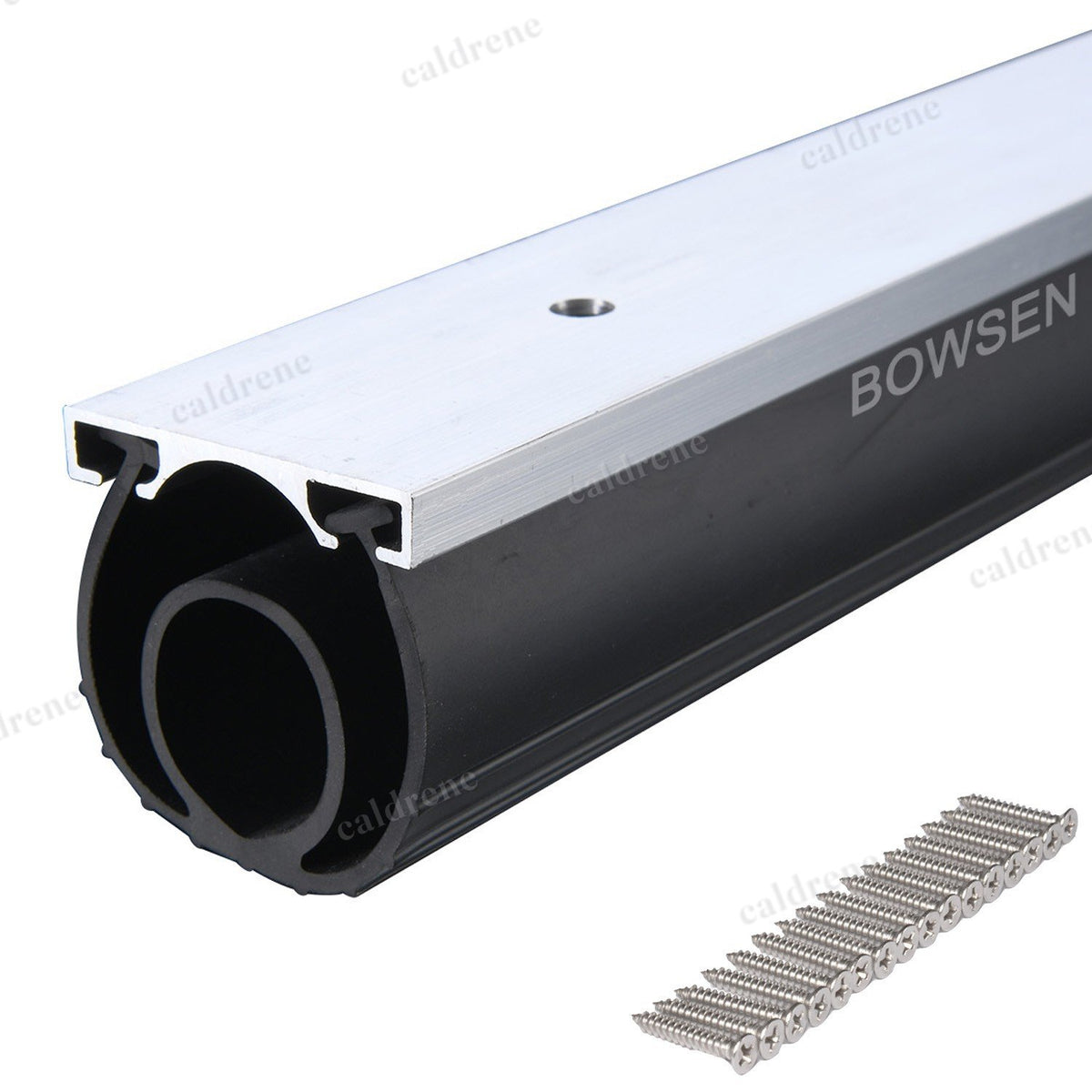 Garage Door Bottom Seal Kit with Aluminum Track Retainer – view 2