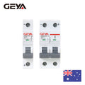 GEYA Solar DC Mini Circuit Breaker 1/2P MCB for Solar Systems