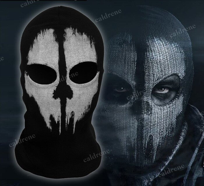 Ghost Skull Balaclava Skeleton Full Face Mask CS Games Cosplay Halloween Costume – view 3