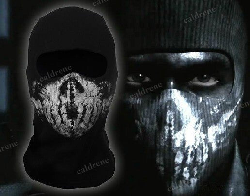 Ghost Skull Balaclava Skeleton Full Face Mask CS Games Cosplay Halloween Costume – view 5