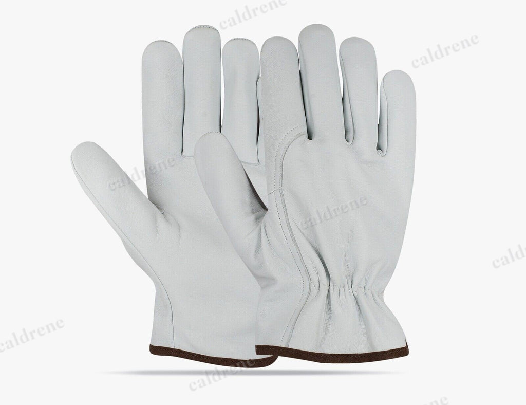 Goatskin Leather Work Gloves, 12 Pairs – view 6