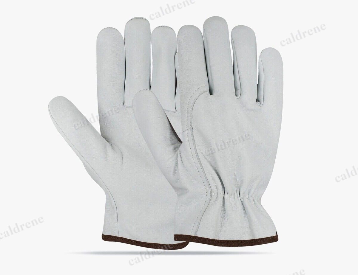 Goatskin Leather Work Gloves, 12 Pairs – view 6