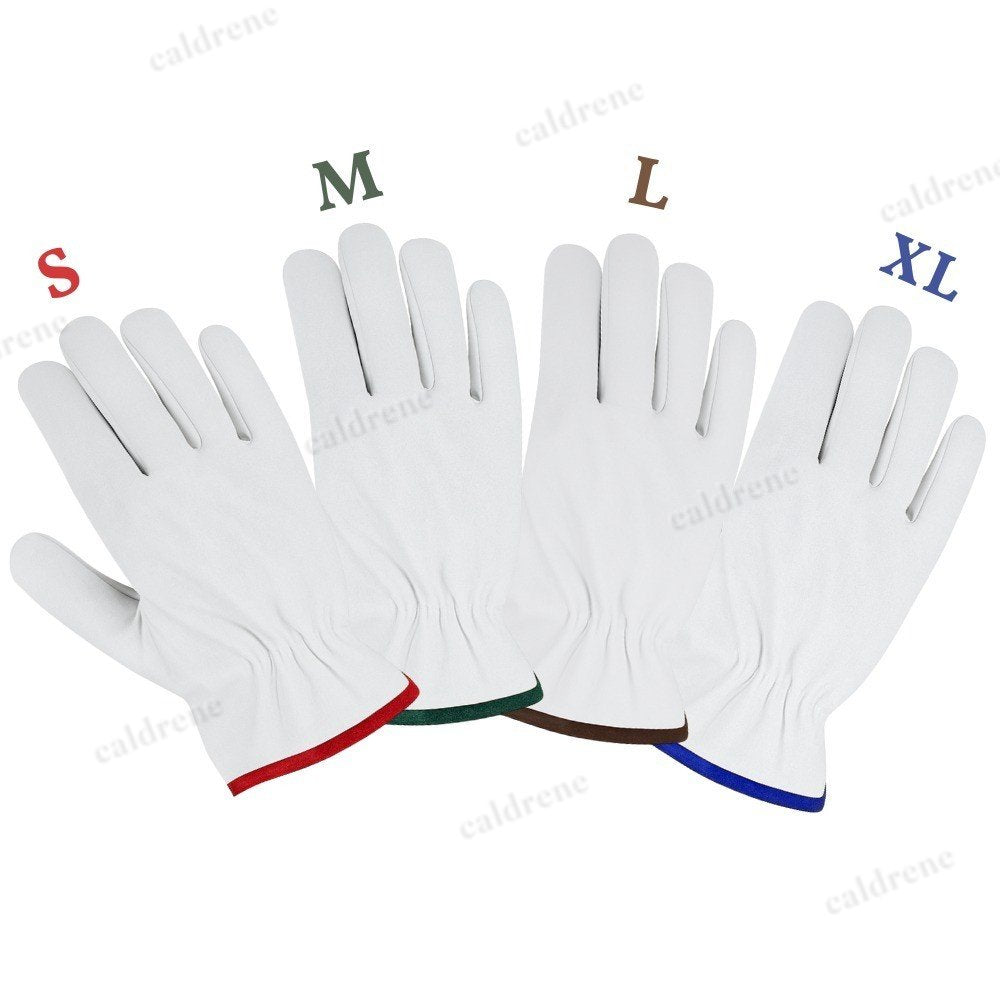 Goatskin Leather Work Gloves, 12 Pairs – view 9