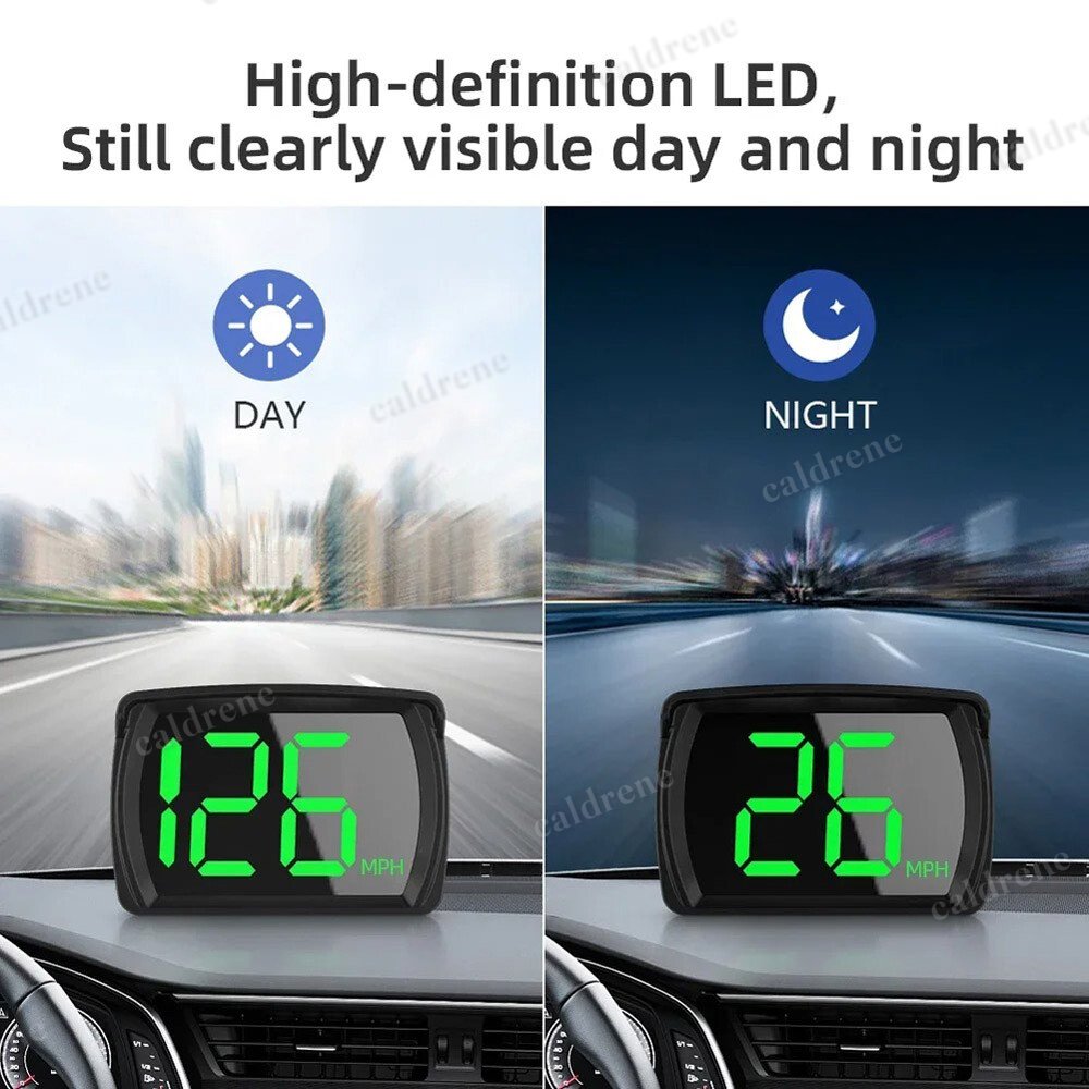 GPS Digital Speedometer Head Up Display for Car and Truck – view 4