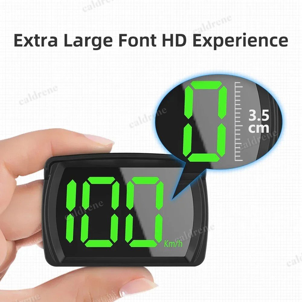 GPS Digital Speedometer Head Up Display for Car and Truck – view 5