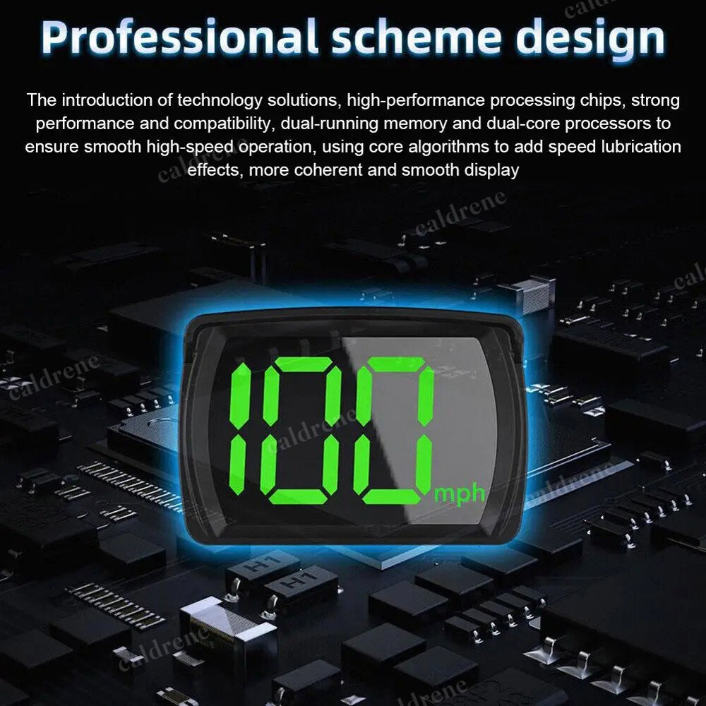 GPS Digital Speedometer Head Up Display for Car and Truck – view 8