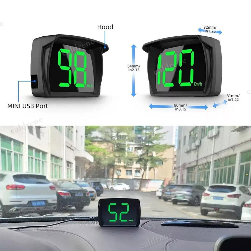 GPS Digital Speedometer Head Up Display for Car and Truck – view 9