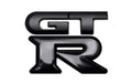 GTR 3D Badge Emblem in Matte & Gloss Black