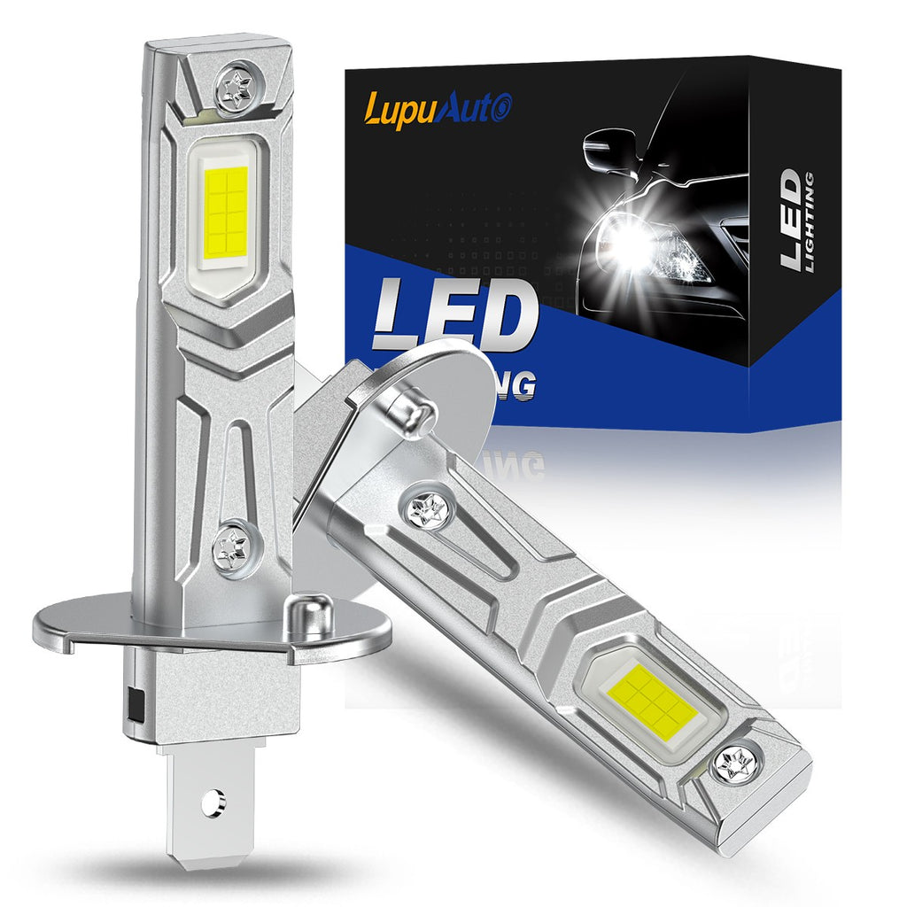 H1 LED Headlight Bulbs, 6500K White, 2 Pack