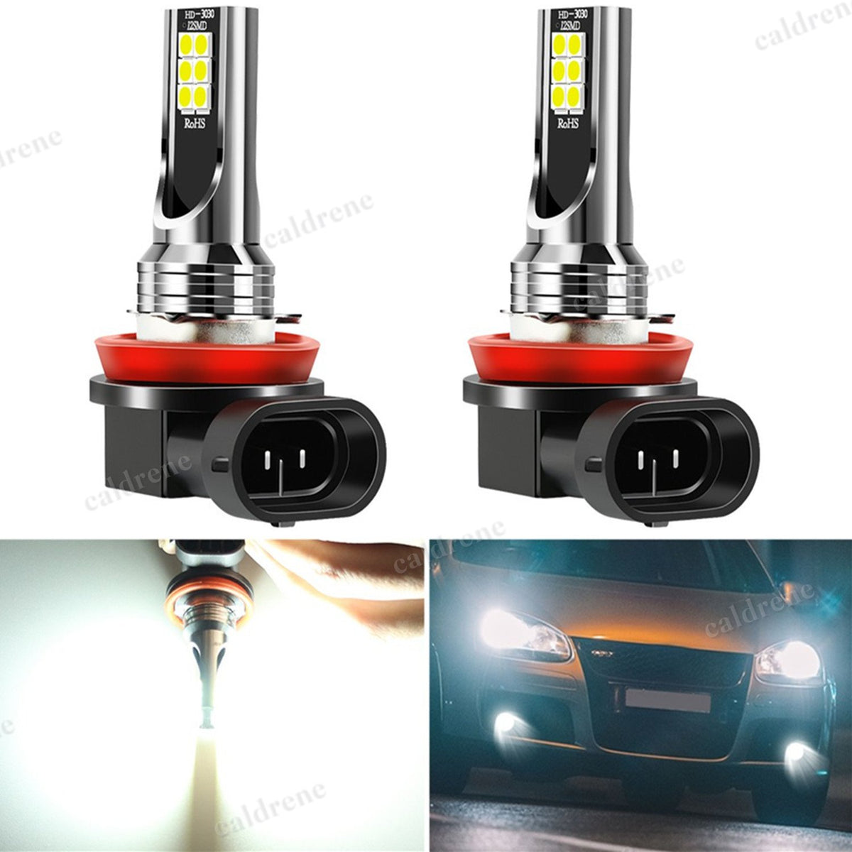 H11 LED Fog Light Bulbs, 10000K White, 2 Pack – view 4