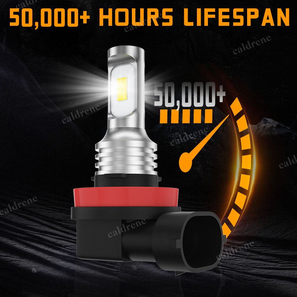 H11 LED Headlight Bulbs, 8000K White, 2 Pack – view 8