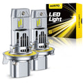H13 9008 Super Bright LED Headlight Bulbs Kit 33000LM, 2 Pack