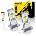H3 LED Fog Light Bulb Conversion Kit Super White