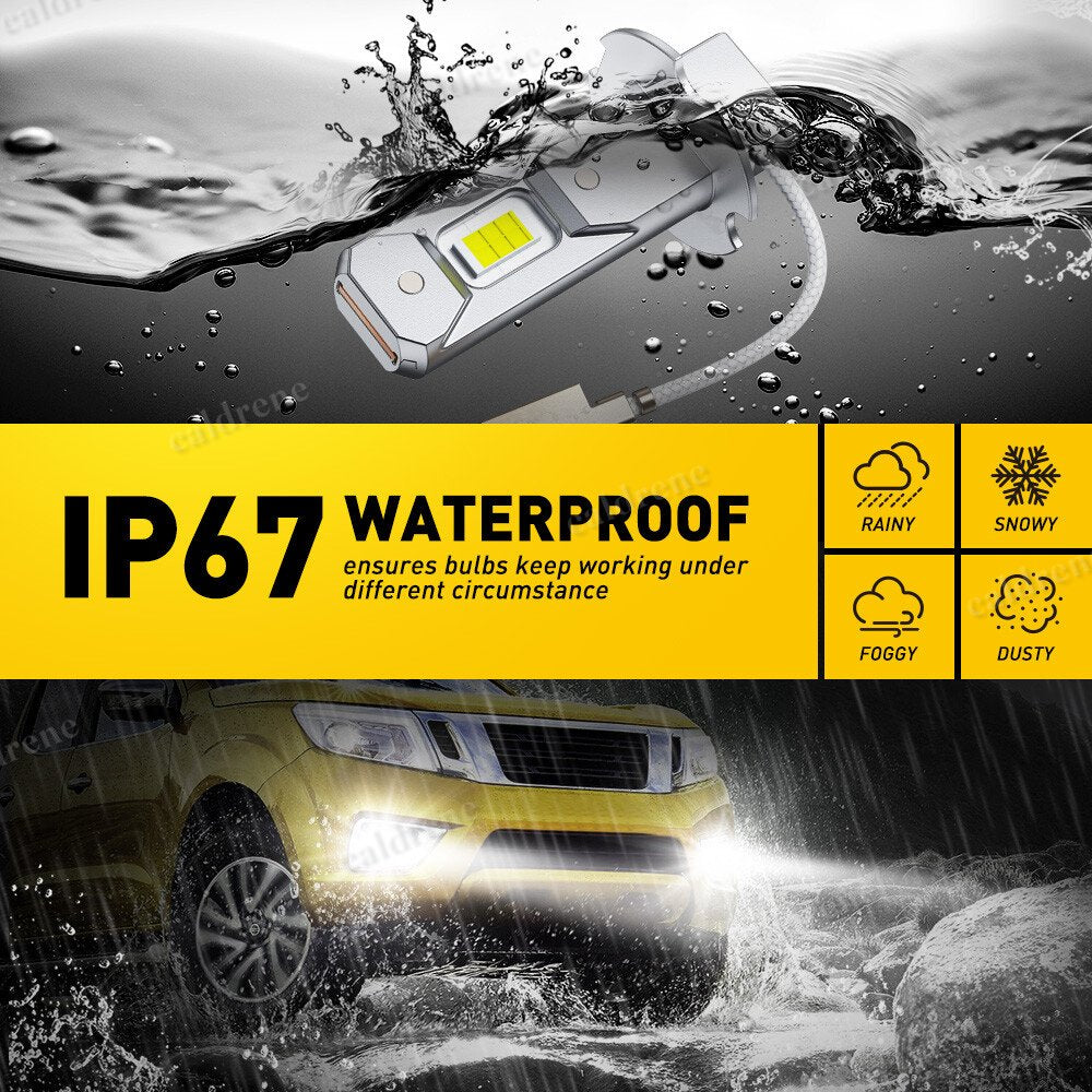 H3 LED Fog Light Bulb Conversion Kit Super White – view 4