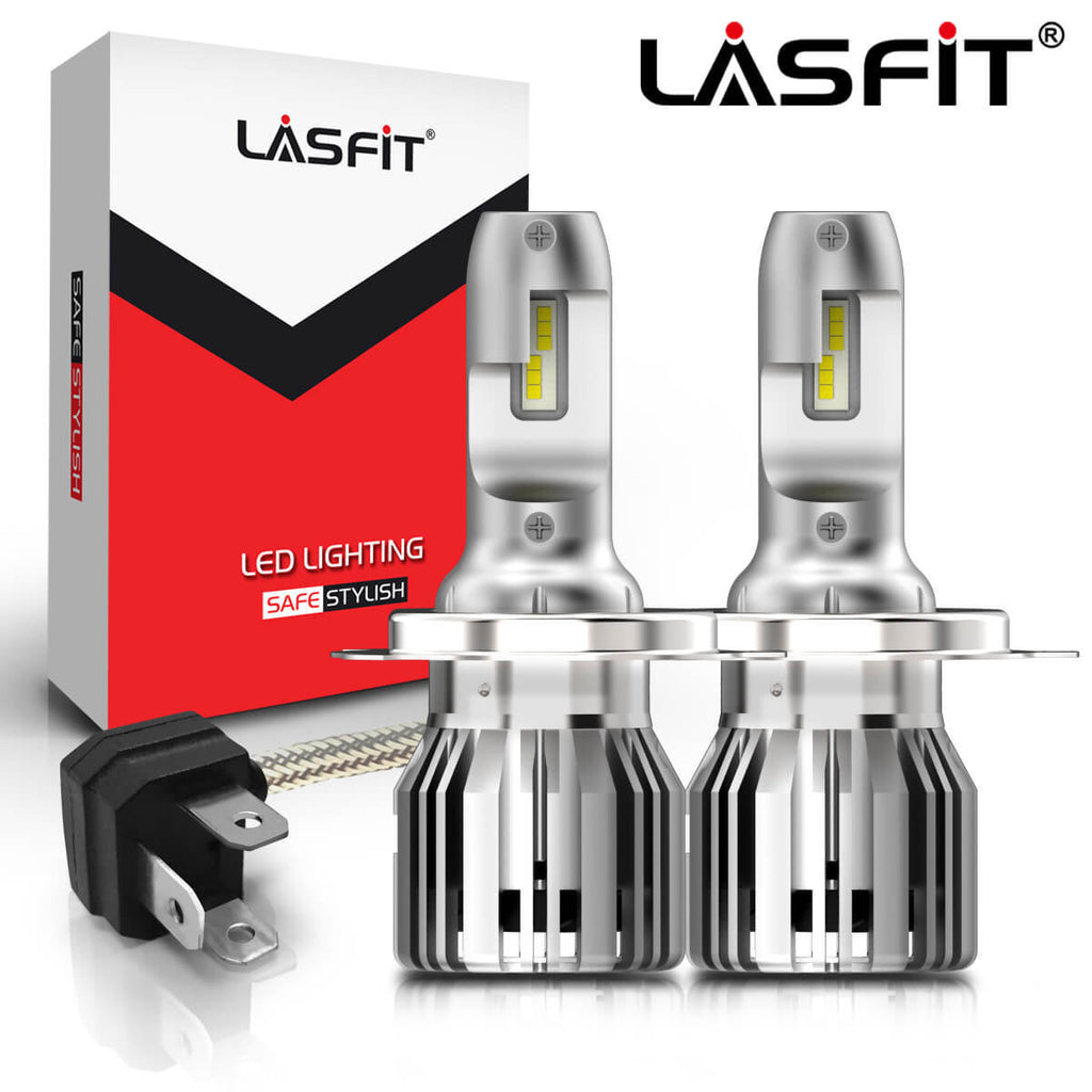 H4 9003 LED Headlight Bulbs High Low Beam Anti-Glare, 2 Pack