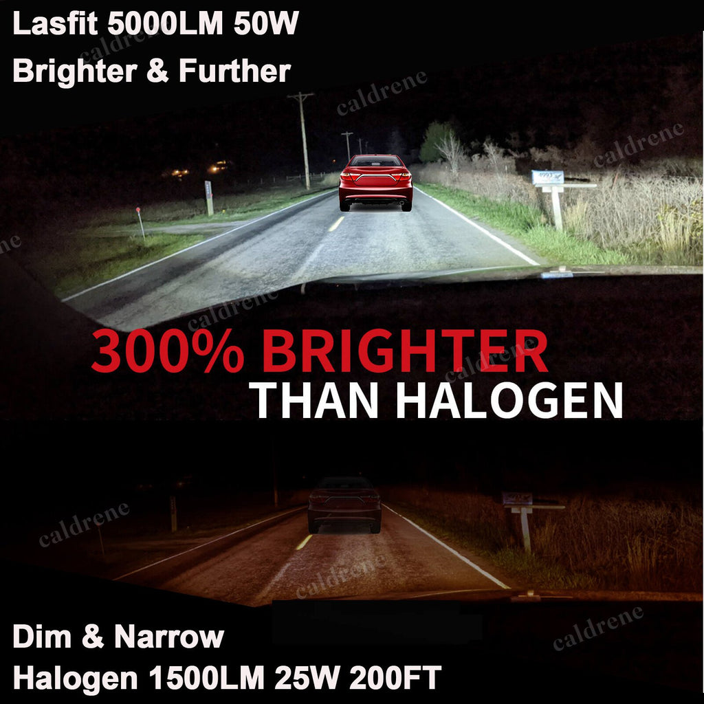 H4 9003 LED Headlight Bulbs High Low Beam Anti-Glare, 2 Pack – view 8