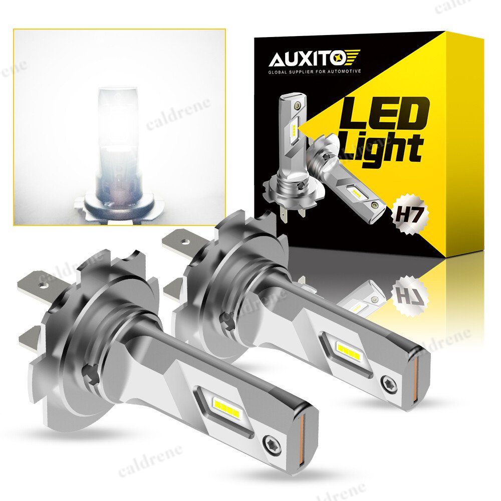 H7 LED Headlight Bulb Kit High Low Beam 6500K White, 2 Pack – view 10