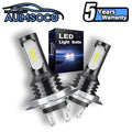 H7 LED Headlight Bulbs, High/Low Beam, 6500K, 2 Pack