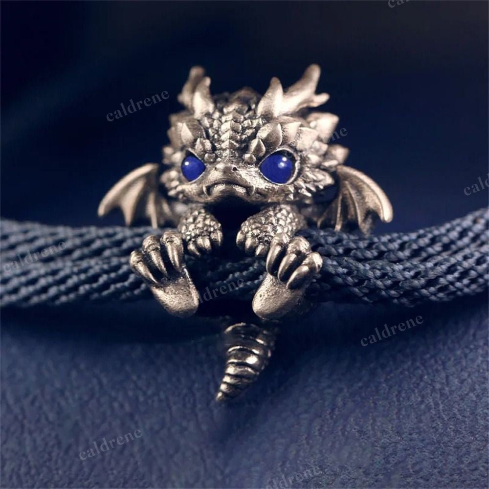 Handwoven Red Dragon Adjustable Bracelet for Unique Style – view 5