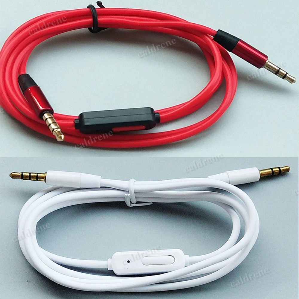 Headphone Volume Control Male to Male with Mic Aux Cord 3.5mm Jack Audio Cable – view 3