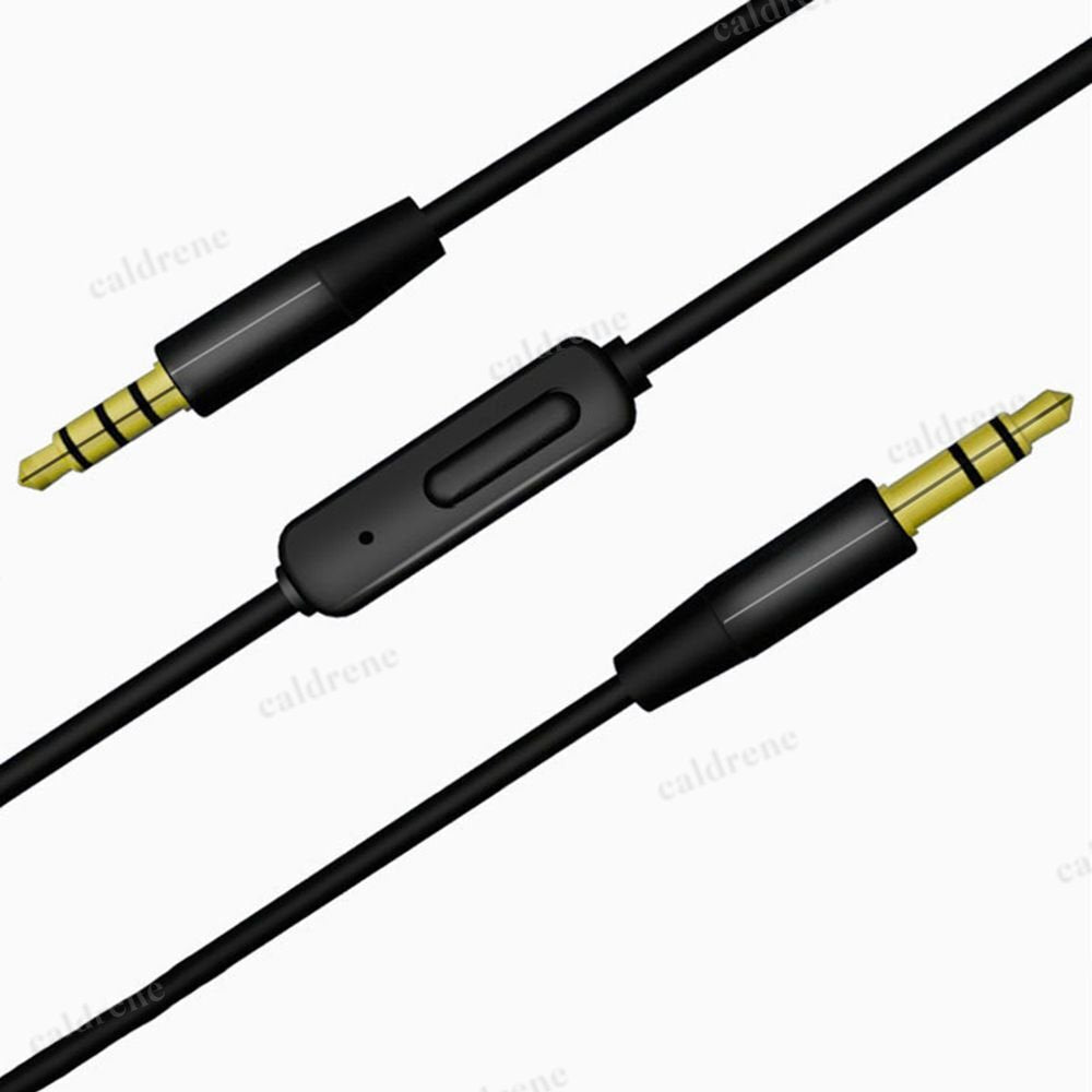 Headphone Volume Control Male to Male with Mic Aux Cord 3.5mm Jack Audio Cable – view 7