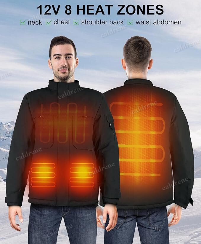 Heated Jacket with Upgraded Battery Pack – view 4