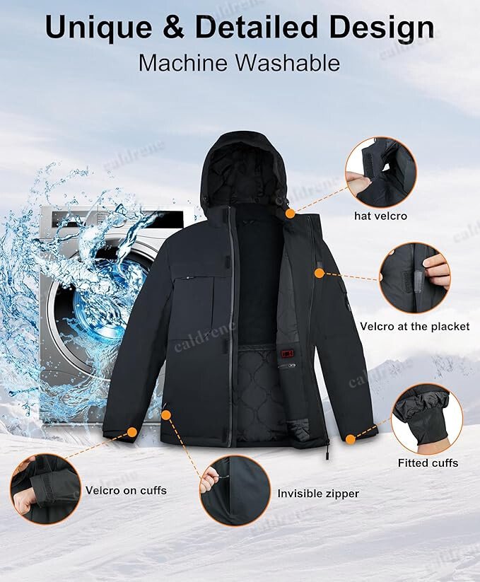 Heated Jacket with Upgraded Battery Pack – view 5