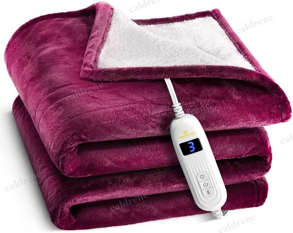 Heated Throw Blanket with 10 Heat Settings – view 10