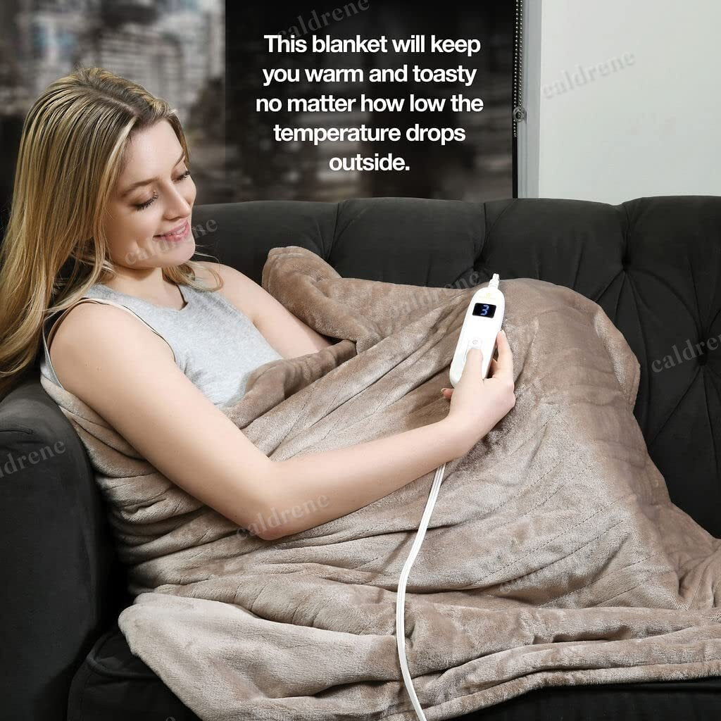 Heated Throw Blanket with 10 Heat Settings – view 5