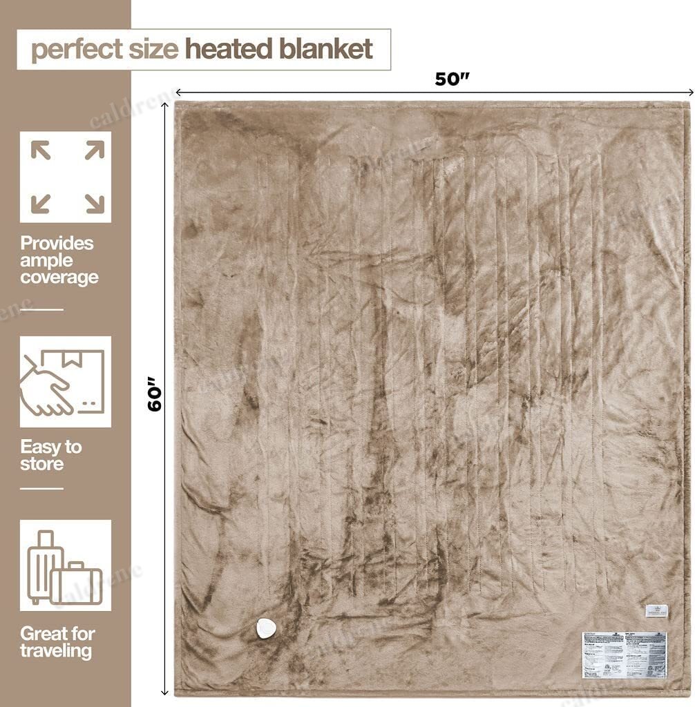 Heated Throw Blanket with 10 Heat Settings – view 6