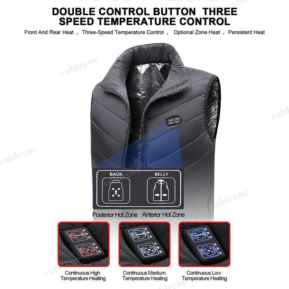 Heated Vest with 9 Heating Zones – view 10