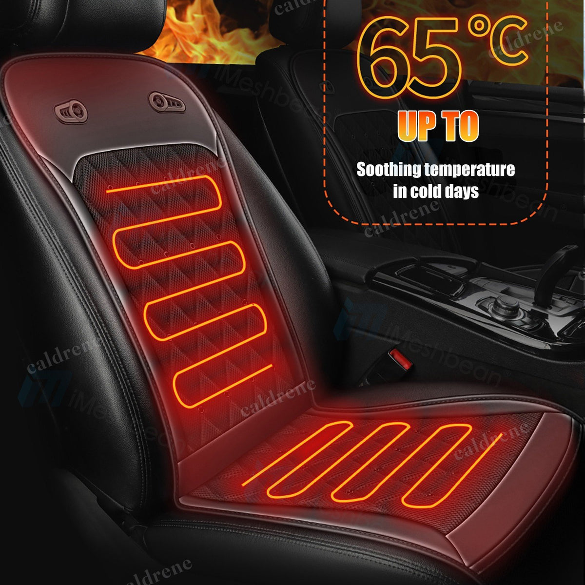 Heating and Cooling Car Seat Cover Cushion Universal – view 3