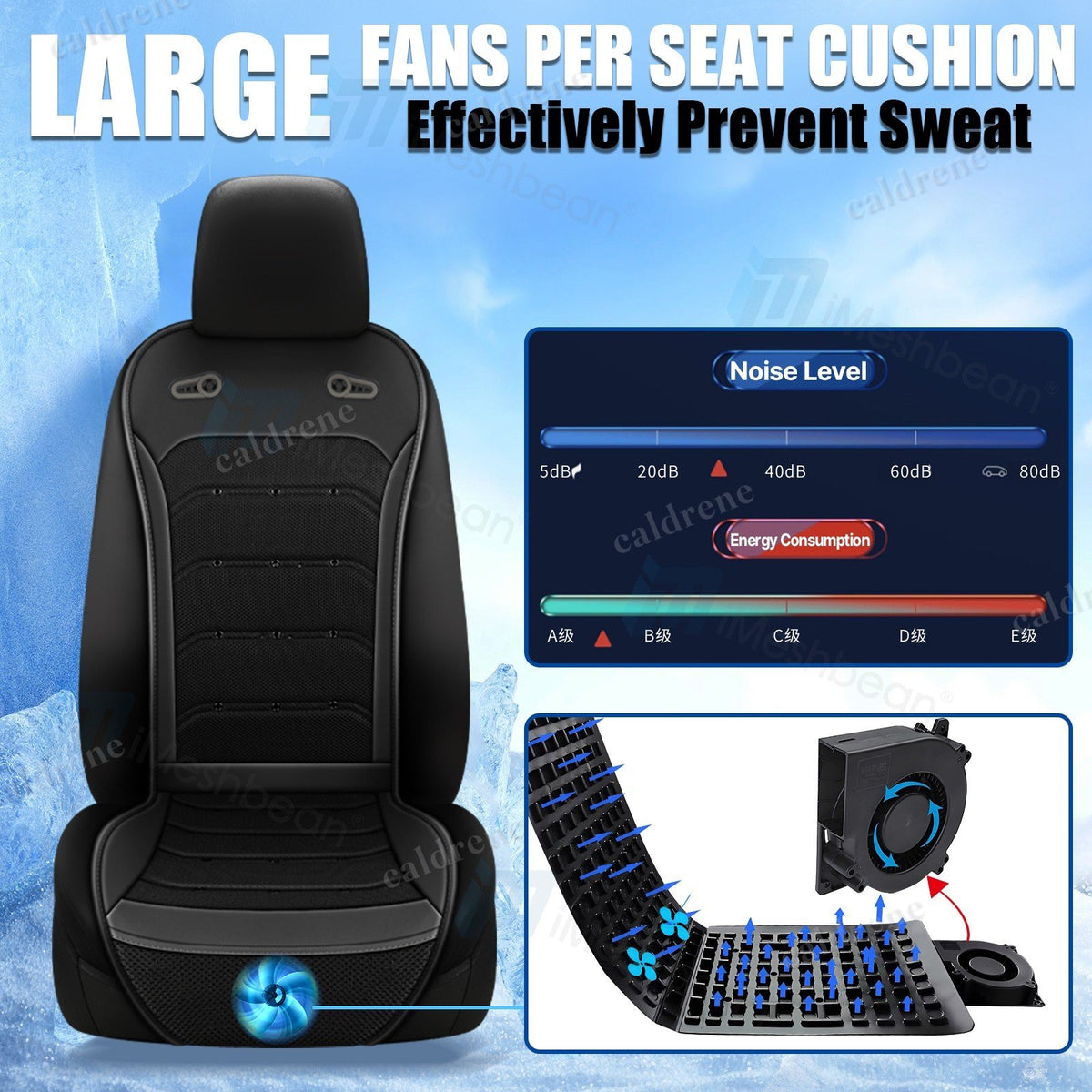 Heating and Cooling Car Seat Cover Cushion Universal – view 9
