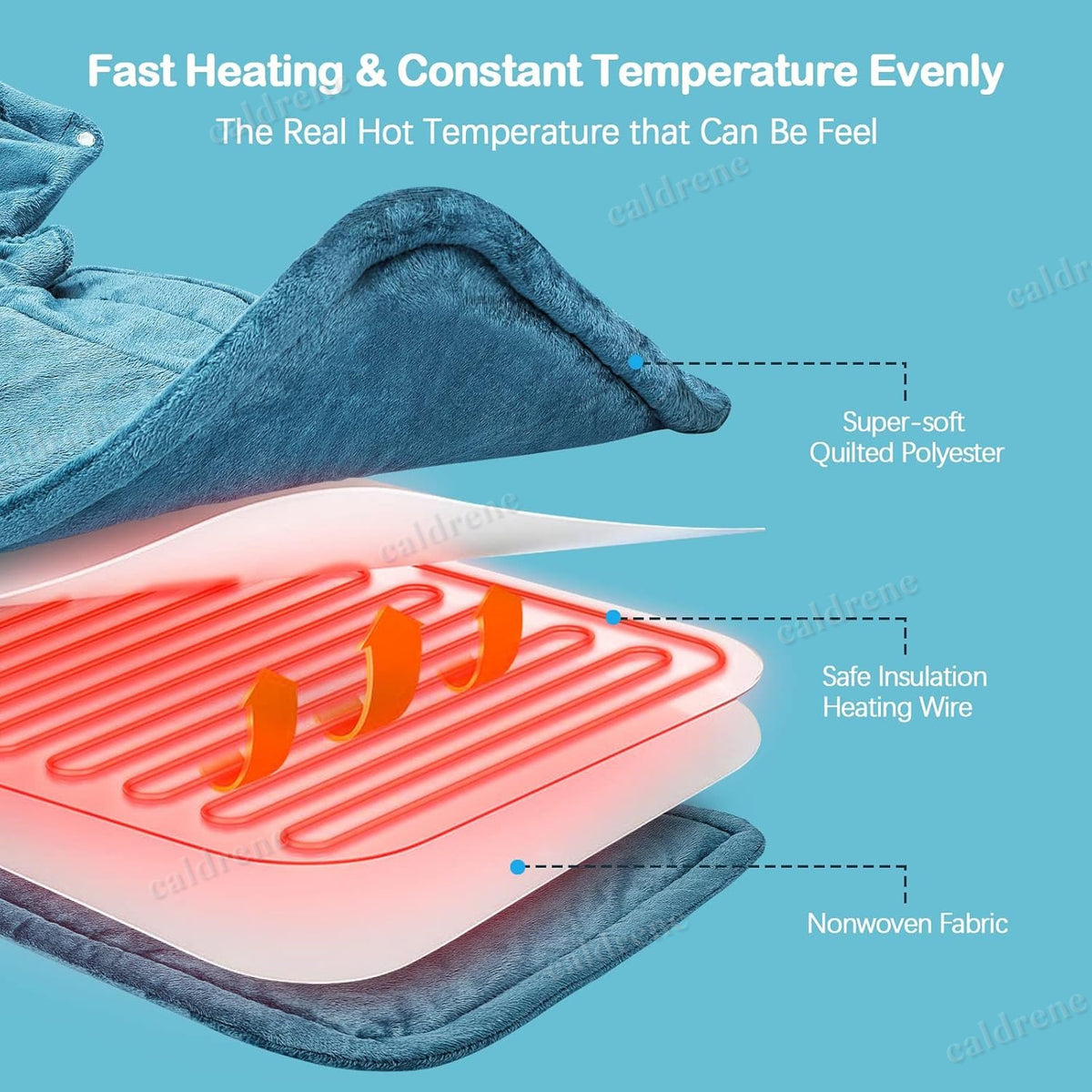 Heating Pad for Neck and Shoulders – view 3