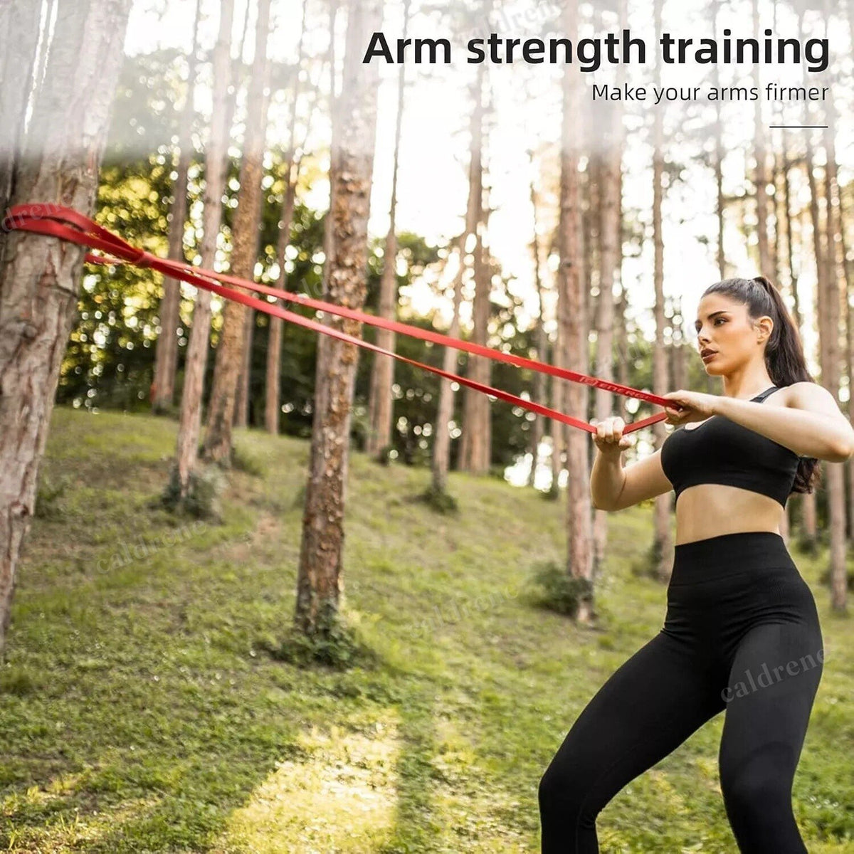 Heavy Duty Loop Resistance Bands Set, 4 Pack – view 10