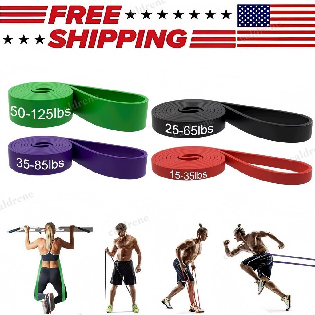 Heavy Duty Loop Resistance Bands Set, 4 Pack – view 4