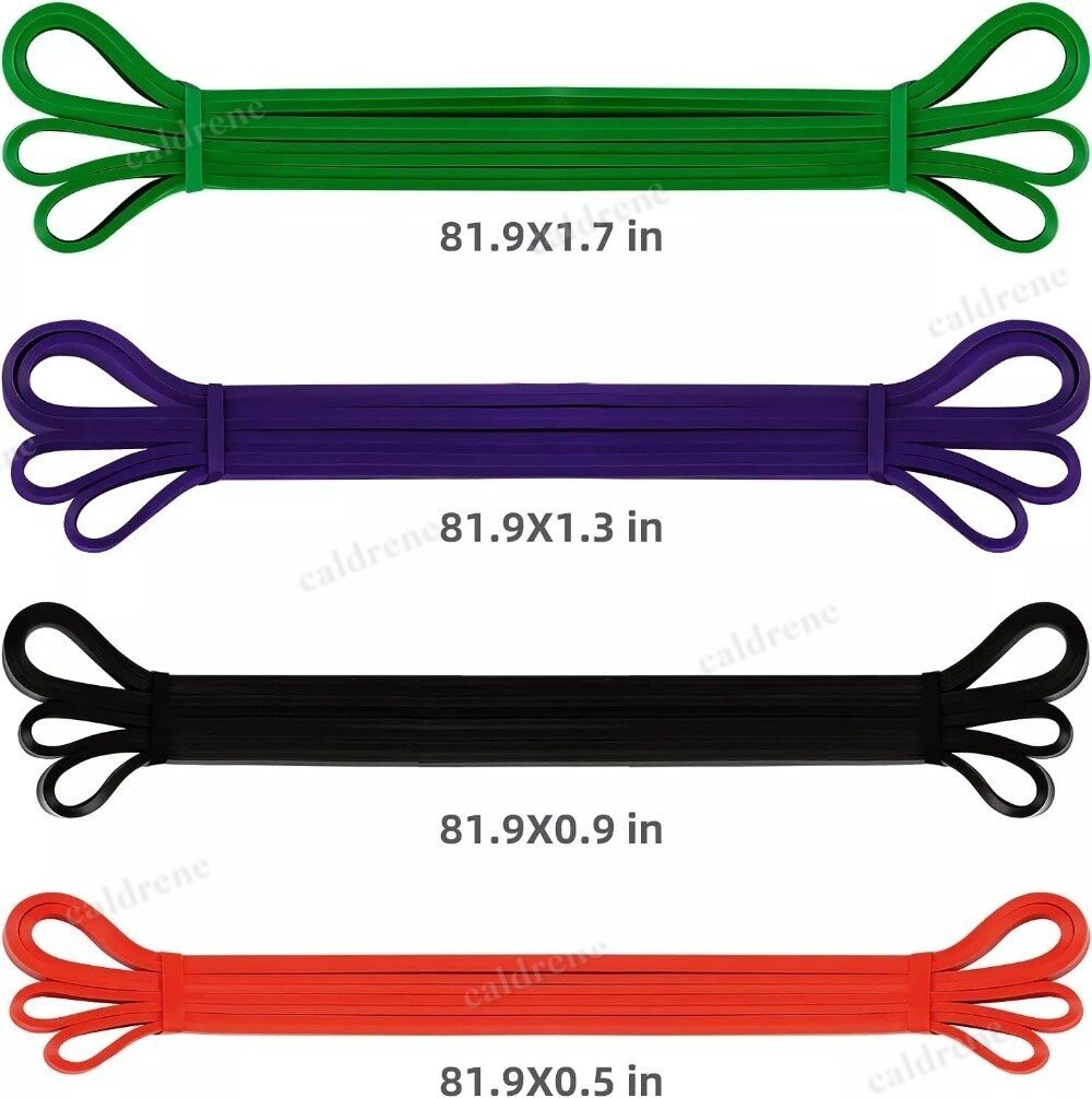 Heavy Duty Loop Resistance Bands Set, 4 Pack – view 7