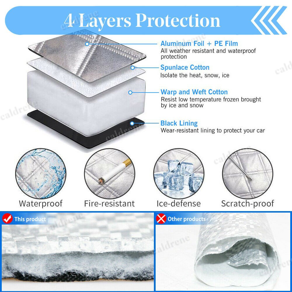 Heavy-Duty Magnetic Windshield Cover – view 4