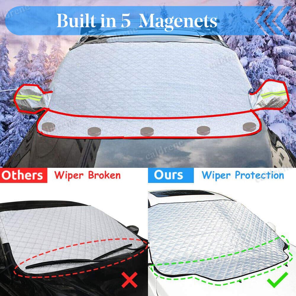 Heavy-Duty Magnetic Windshield Cover – view 5